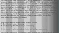 It has been inferred that sufferers of bad dreams might profit from the capacity to be cognizant they are without a doubt dreaming. A pilot study was performed in 2006 […]